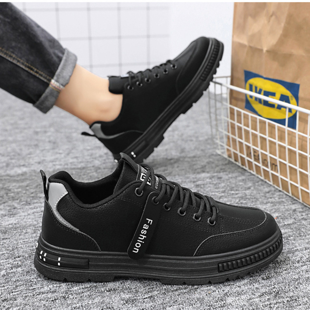 OCW Orthopedic Men Suede Leather Comfort Non-slip Work Shoes OCWShoes