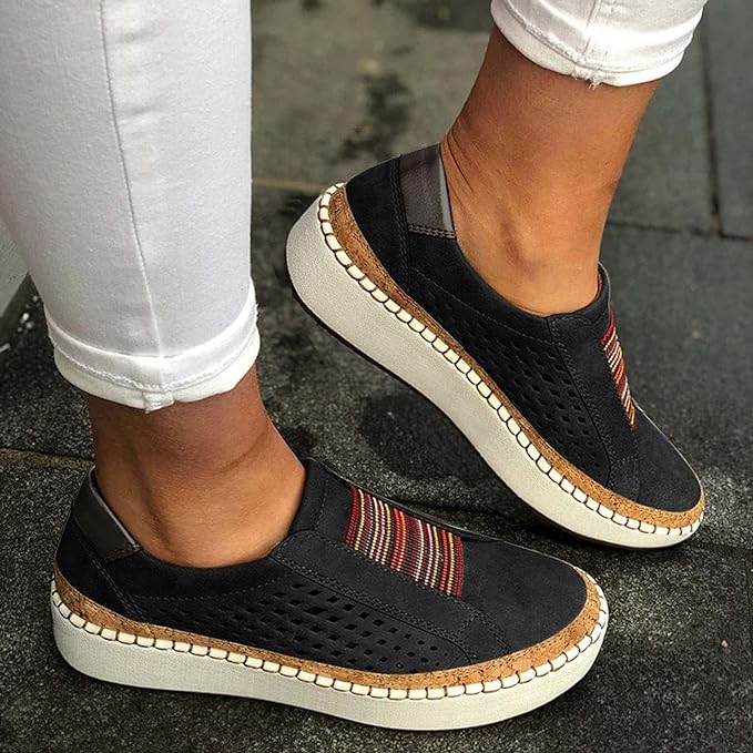 OCW Orthopedic Women Shoes Slip On Breathable Comfortable Walking Sneakers OCWShoes