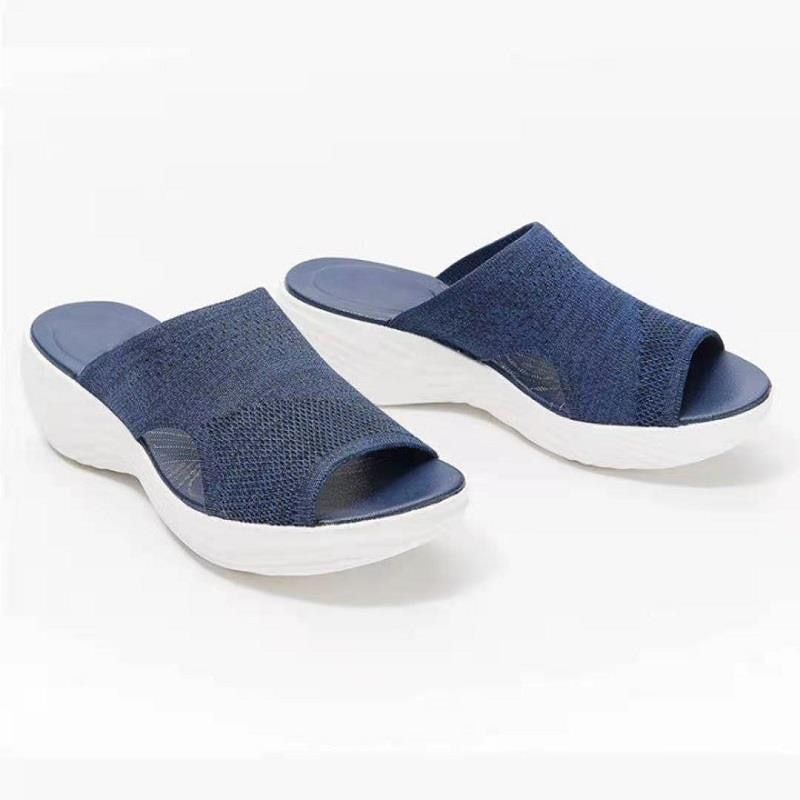 OCW Orthopedic Women Sandals Open Toe Breathable Slides Stretchy Casual Sandals