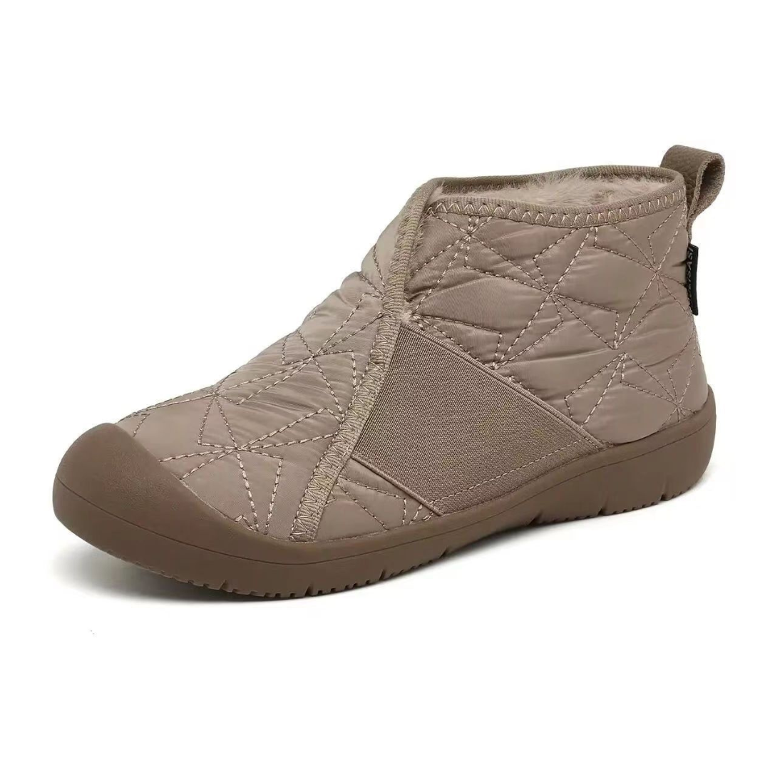 OCW Orthopedic Women Ankle Boots Waterproof Warm Fur Casual Vintage Snow Boots OCWShoes