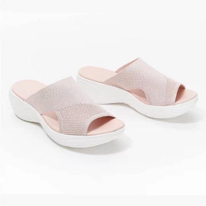 OCW Orthopedic Women Sandals Open Toe Breathable Slides Stretchy Casual Sandals