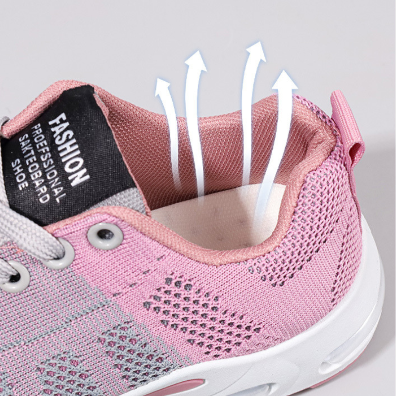 OCW Women Orthopedic Good Walking Shoes Comfortable Air-Cushioned Sole Breathable Sneakers