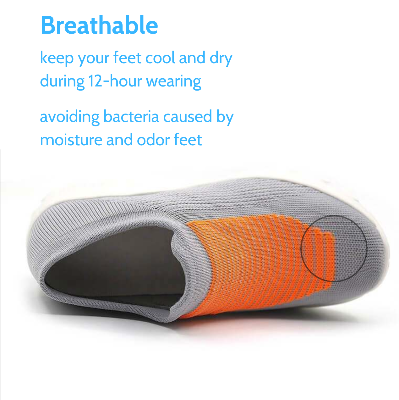 OCW Women Orthopedic Good Walking Shoes Comfortable Ultra-Lightweight Stretchy Slip On Shoes OCWShoes