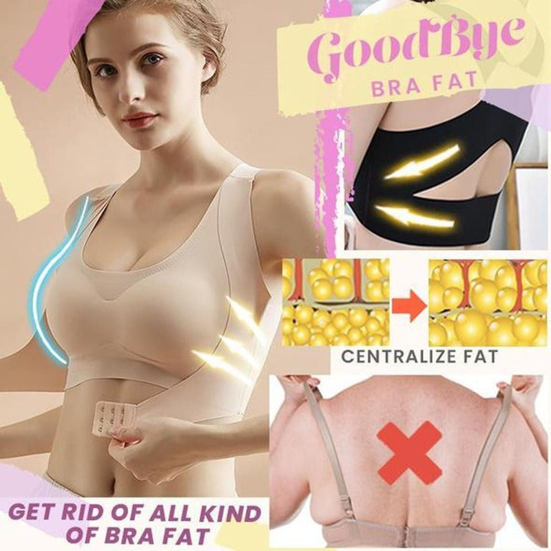OCW Bras 5D Support Push Up Posture Corrector Seamless Wireless