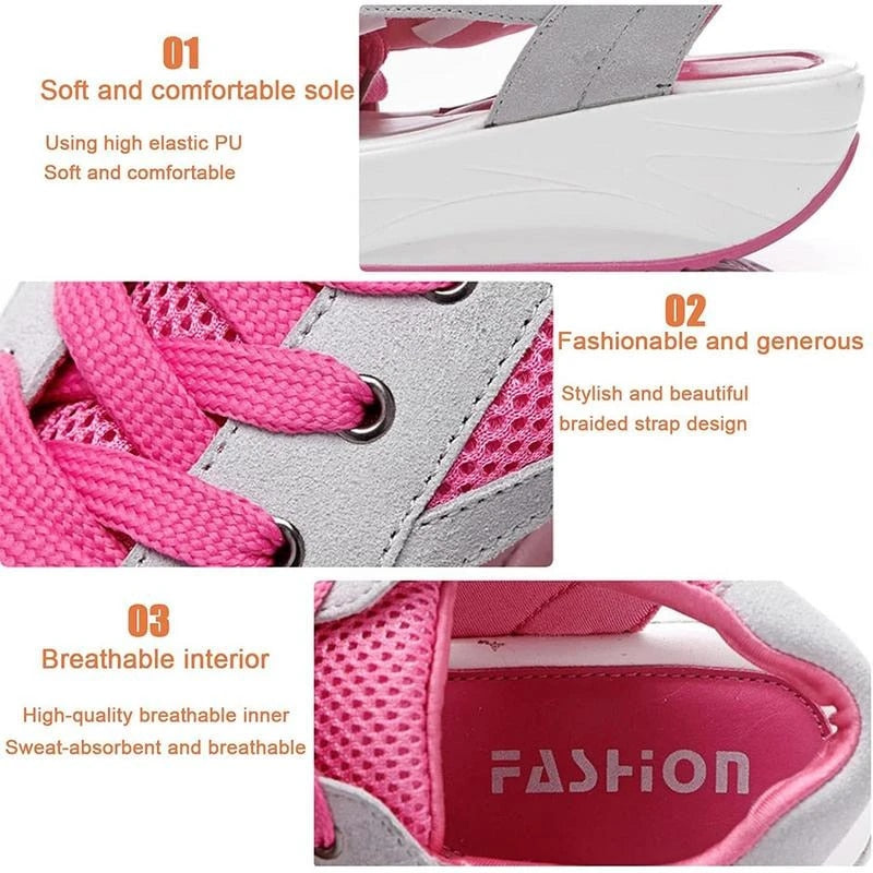 OCW Orthopedic Sandal Arch Support Breathable Lightweight Non Slip Chic Sandal OCWShoes