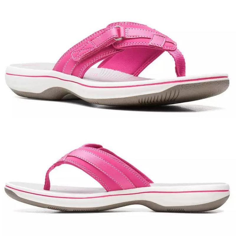 OCW Orthopedic Sandals For Women Breathable Buckle Arch Support Flip-flops Colorful Summer OCWShoes