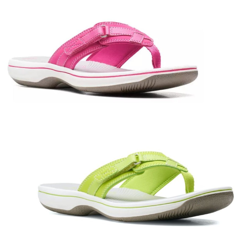 OCW Orthopedic Sandals For Women Breathable Buckle Arch Support Flip-flops Colorful Summer OCWShoes
