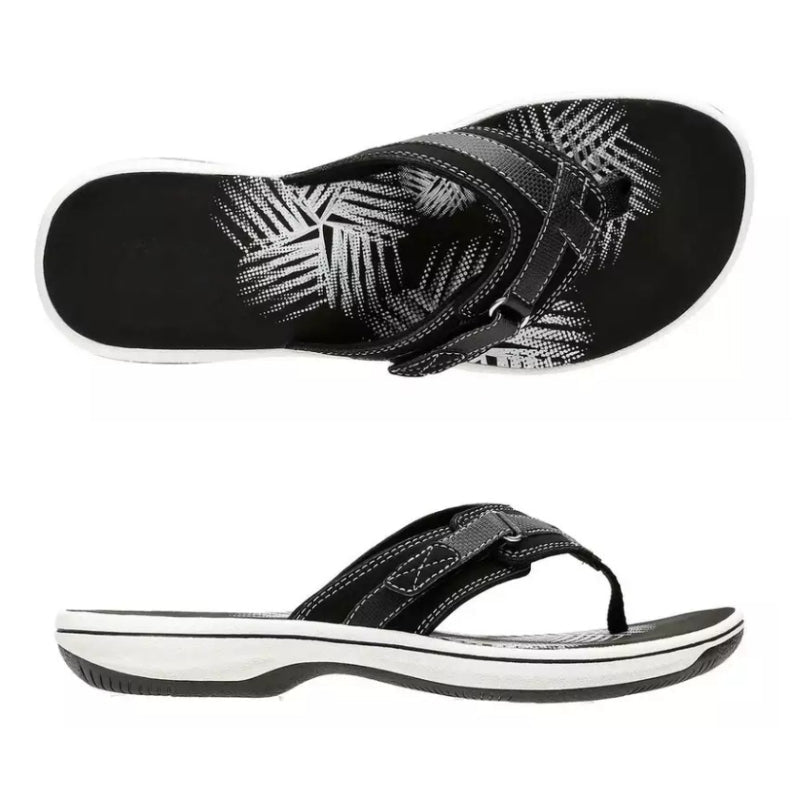 OCW Orthopedic Sandals For Women Breathable Buckle Arch Support Flip-flops Colorful Summer OCWShoes