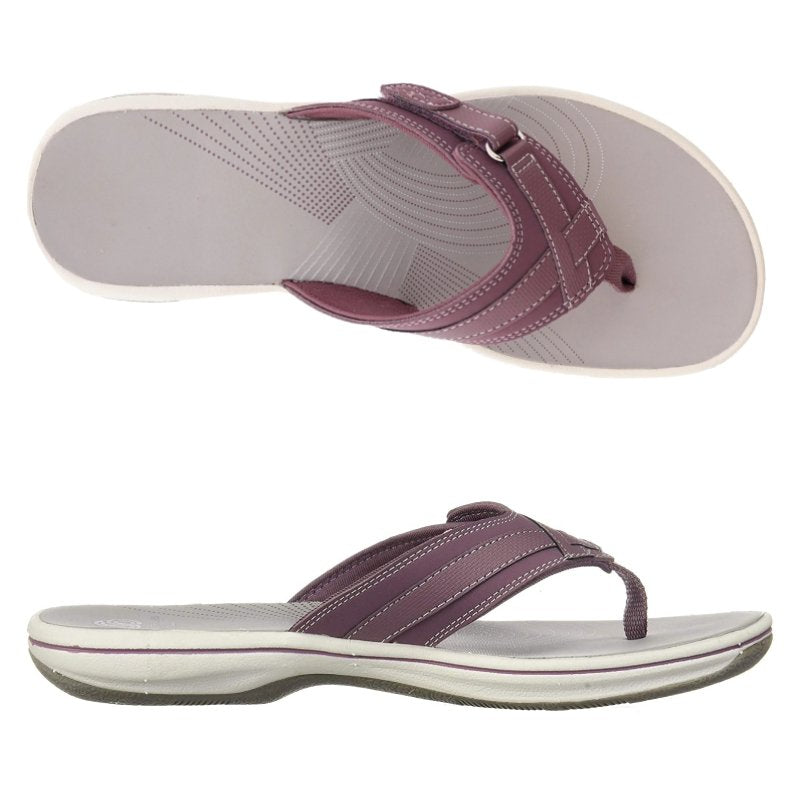 OCW Orthopedic Sandals For Women Breathable Buckle Arch Support Flip-flops Colorful Summer OCWShoes