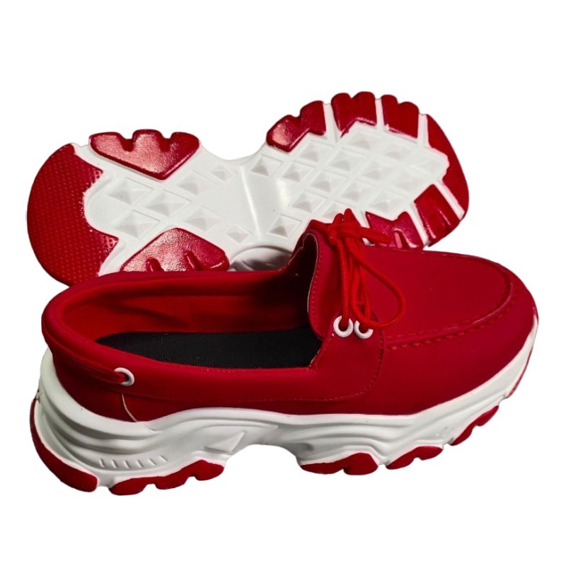 OCW Women Orthopedic Shoes Breathable Low-top Slip-on Platform Sneakers Canvas Chic Ladies OCWShoes