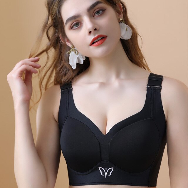 OCW Bras Seamless Full Coverage Wireless Lined Plus Size