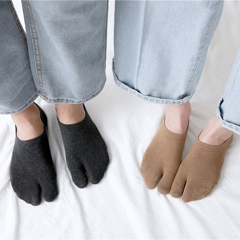 OCW Bunion Socks Nonslip Anti-rubbing Sweat Absorbent No-show Socks Soft Cotton OCWShoes