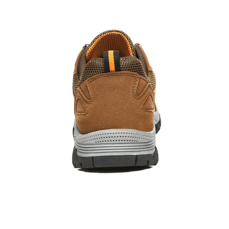 OCW Orthopedic Men Shoes Slip resistant Genuine Leather Soft Sole Comfortable Ankle Boots OCWShoes