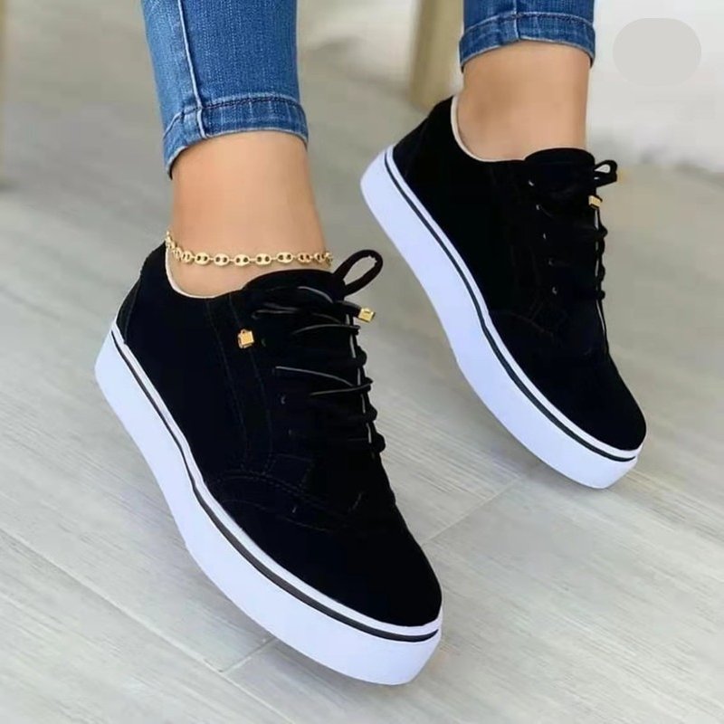 OCW Leisure Orthopedic Shoes Women Low Heel Arch Support Walking Sneakers Retro OCWShoes