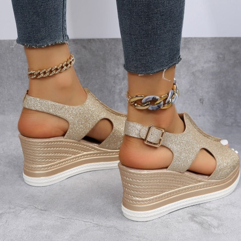 OCW Orthopedic Women Sandals Arch Support Glitter Color NonSlip Sandals OCWShoes