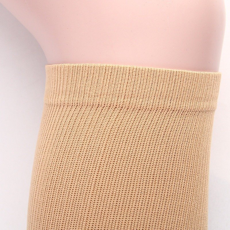 OCW Compression Socks Women Open Toe Zipper Tension Relief Knee High Stockings OCWShoes