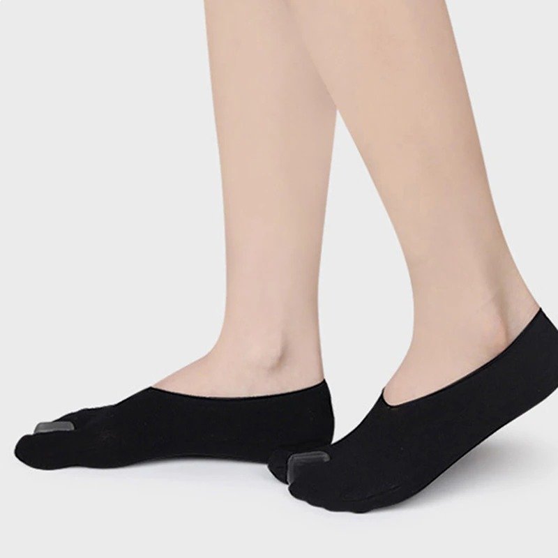 OCW Bunion Socks For Women Separated Toes Nonslip Gel Pad Soft Comfort Socks OCWShoes