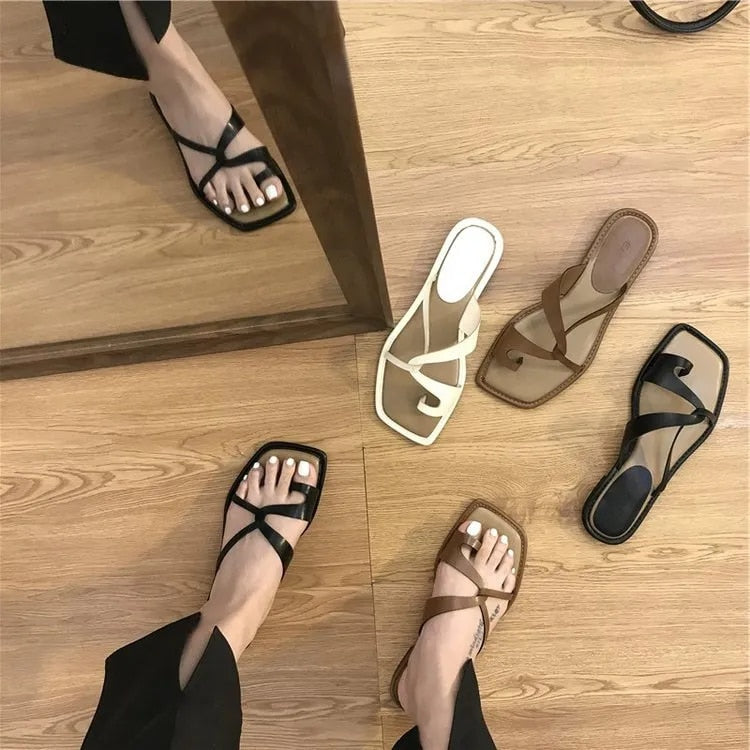 OCW Bunion Women Sandals Comfort Pain Relief Clip Toe Fashion Sandals OCWShoes