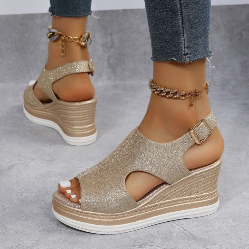 OCW Orthopedic Women Sandals Arch Support Glitter Color NonSlip Sandals OCWShoes