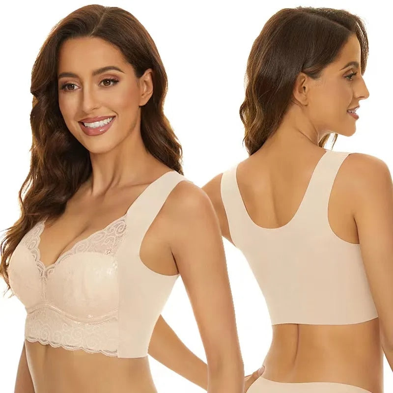 OCW Bras Seamless Anti-Sagging Auxiliary Breast 3D Cup Large Size