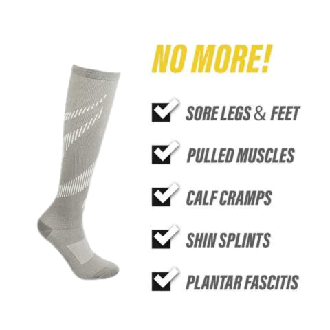 OCW Unisex Socks Pain Free Breathable Anti Slip Compression Sport Socks OCWShoes
