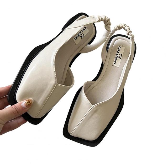 OCW Women Sandals Arch Support Elastic Flat Heel Elegant Sandals OCWShoes