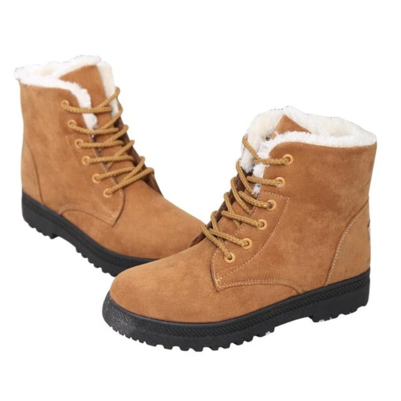 OCW Snow Orthopedic Boots For Women Arch Support Warm Fur Plush Insole Keep Warm Winter OCWShoes