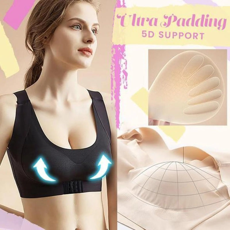 OCW Bras 5D Support Push Up Posture Corrector Seamless Wireless