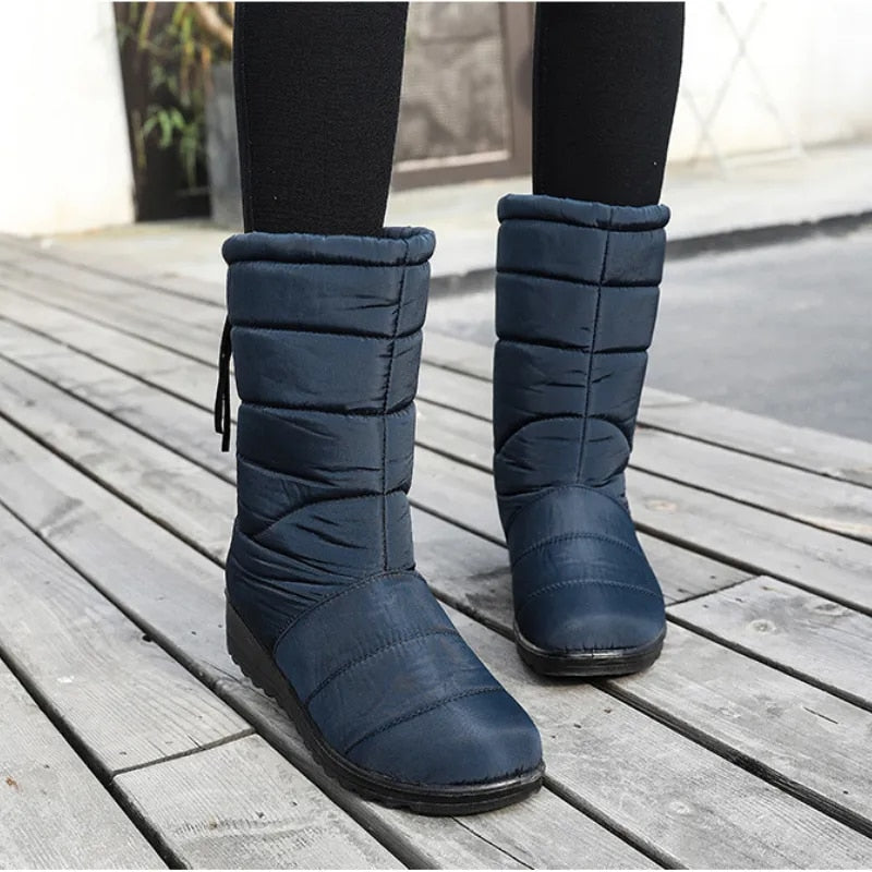 OCW Orthopedic Boots For Women Waterproof Warm Winter Snow Anti-Slip Fur Lined Boots OCWShoes
