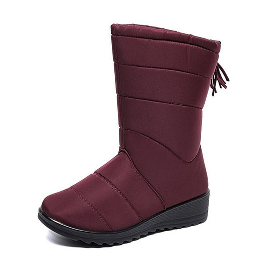 OCW Orthopedic Boots For Women Waterproof Warm Winter Snow Anti-Slip Fur Lined Boots OCWShoes