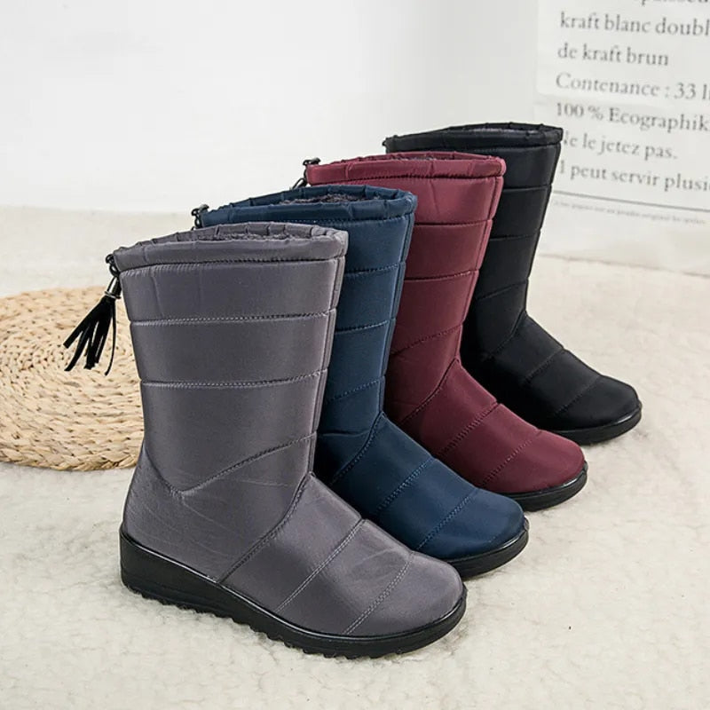 OCW Orthopedic Boots For Women Waterproof Warm Winter Snow Anti-Slip Fur Lined Boots OCWShoes