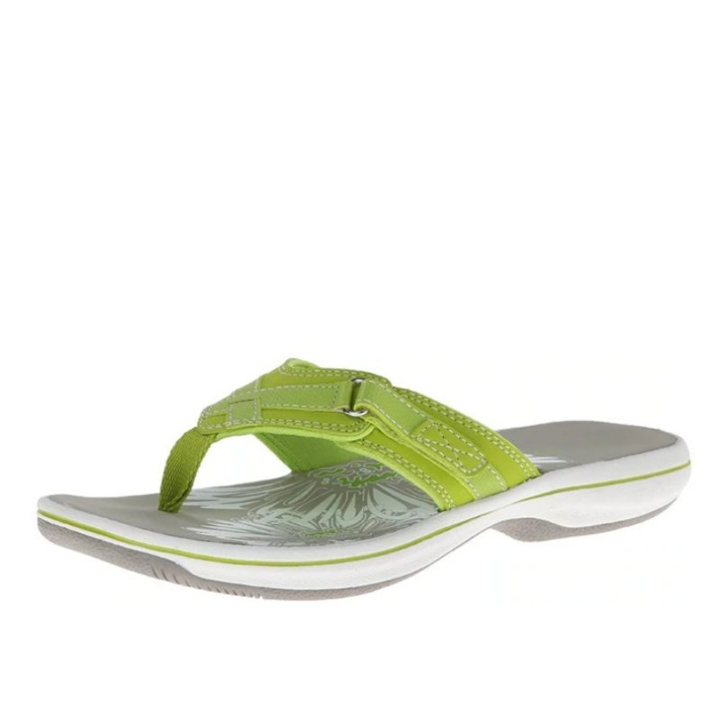 OCW Orthopedic Sandals For Women Breathable Buckle Arch Support Flip-flops Colorful Summer OCWShoes