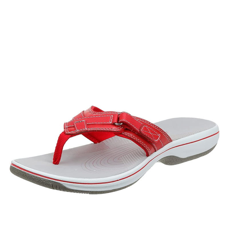 OCW Orthopedic Sandals For Women Breathable Buckle Arch Support Flip-flops Colorful Summer OCWShoes