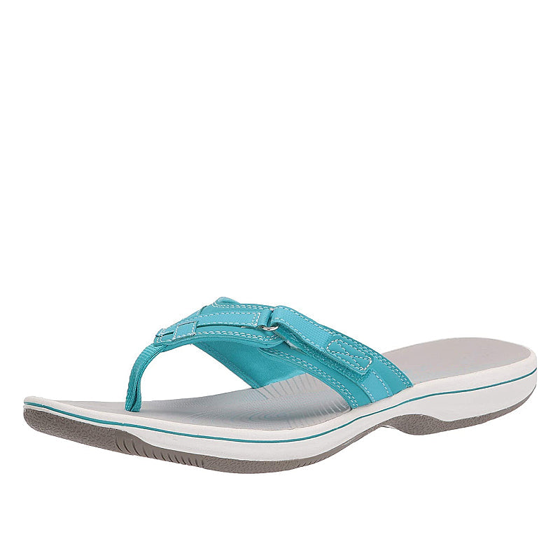 OCW Orthopedic Sandals For Women Breathable Buckle Arch Support Flip-flops Colorful Summer OCWShoes
