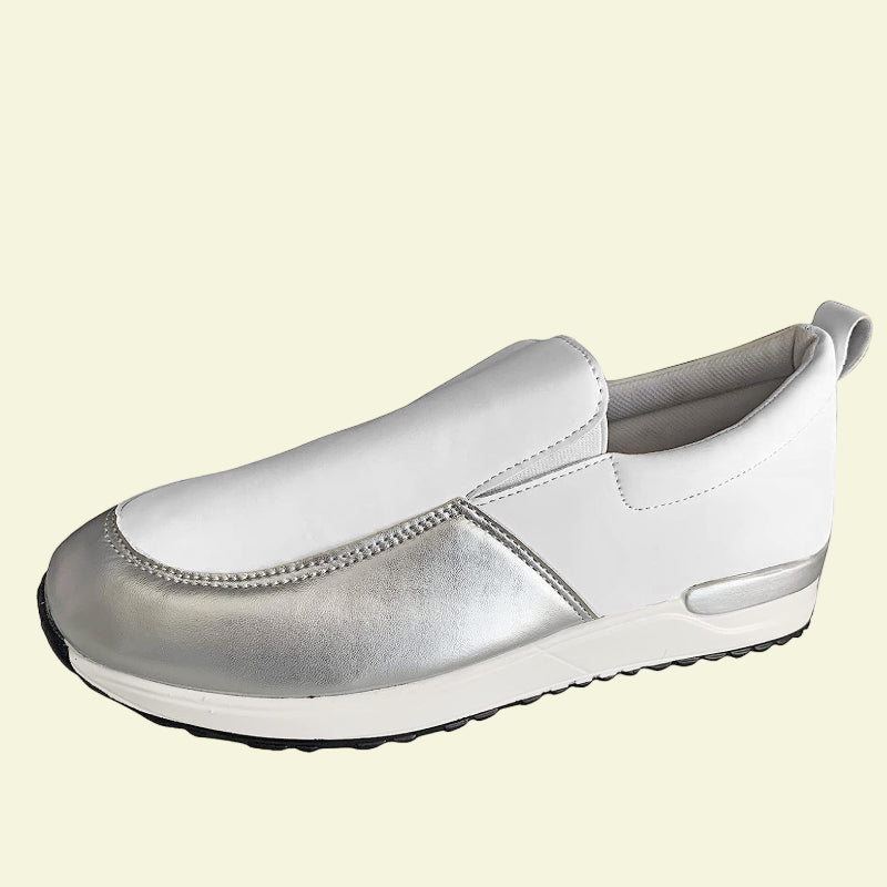 OCW Slip-on Orthopedic Sporty Shoes For Women Metallic Anti-collision Toe Trendy OCWShoes