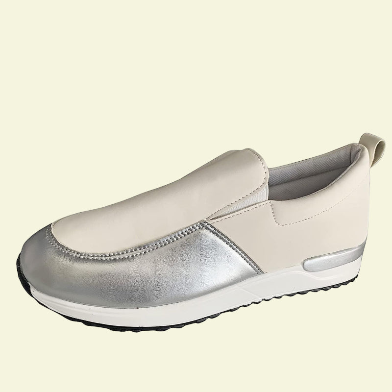 OCW Slip-on Orthopedic Sporty Shoes For Women Metallic Anti-collision Toe Trendy OCWShoes