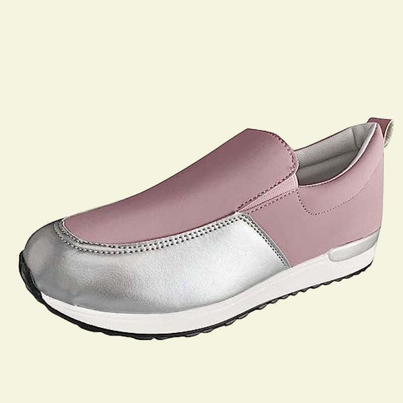 OCW Slip-on Orthopedic Sporty Shoes For Women Metallic Anti-collision Toe Trendy OCWShoes