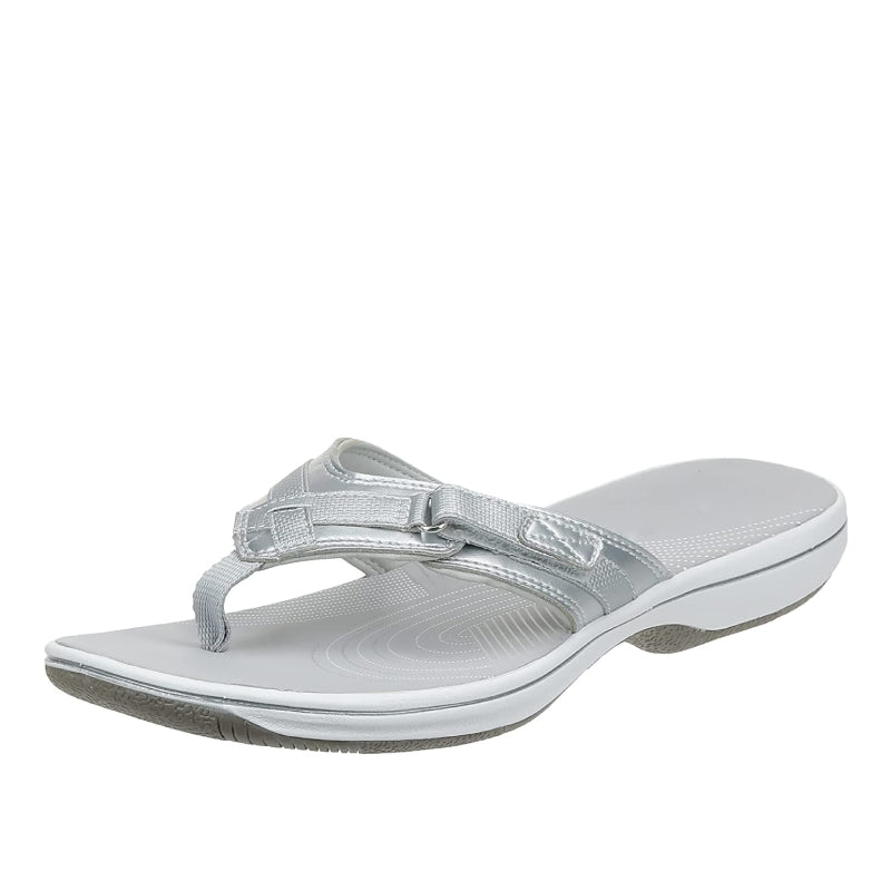 OCW Orthopedic Sandals For Women Breathable Buckle Arch Support Flip-flops Colorful Summer OCWShoes