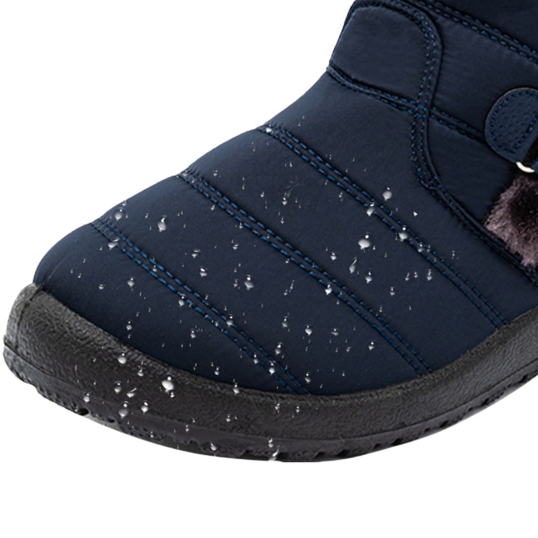 OCW Orthopedic Waterproof Boots For Women Fur Plush Keep Warm Winter Non-slip Soles