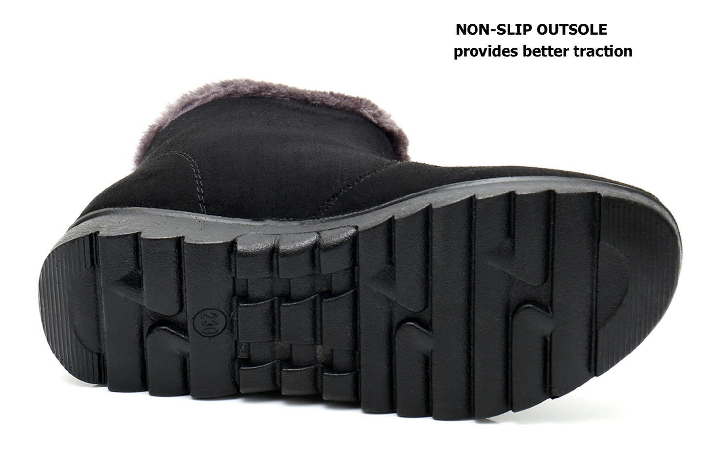 OCW Orthopedic Women Ankle Boots Fur Lined Super Warm Winter Comfortable Shoes OCWShoes