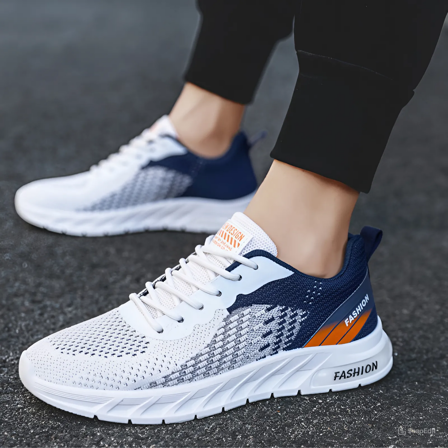 OCW Men Orthopedic Good Walking Shoes Comfortable Arch-support Anti-slip Sporty Sneakers