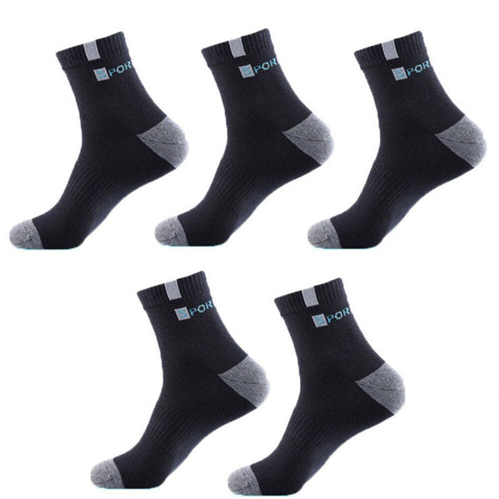OCW Combo 5 Pairs Men Diabetic Socks Extra Breathable Elastic Fabric Comfy Summer Stretchy High Quality OCWShoes