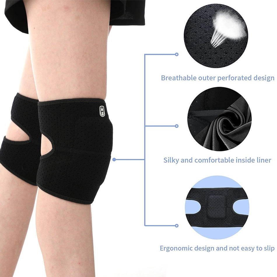 OCW 2 PCS Knee Protector Unisex Running Walking Breathable Comfy Elastic Super Soft Support OCWShoes
