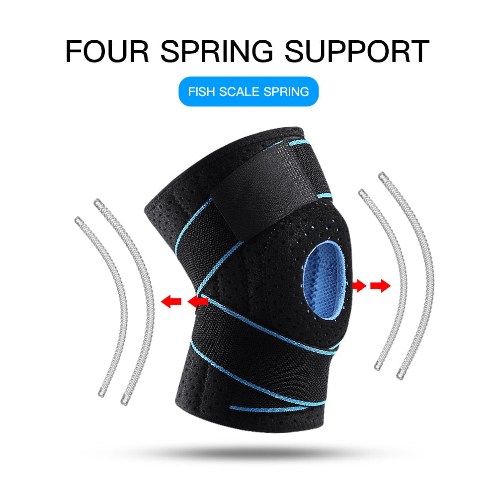 OCW 1 PC Unisex Knee Pads Sport Support Compression Short Elastic Silicon Soft OCWShoes