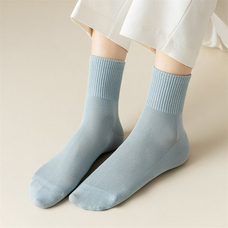 OCW Women Socks Breathable Elastic Fabric Summer Winter Comfortable OCWShoes