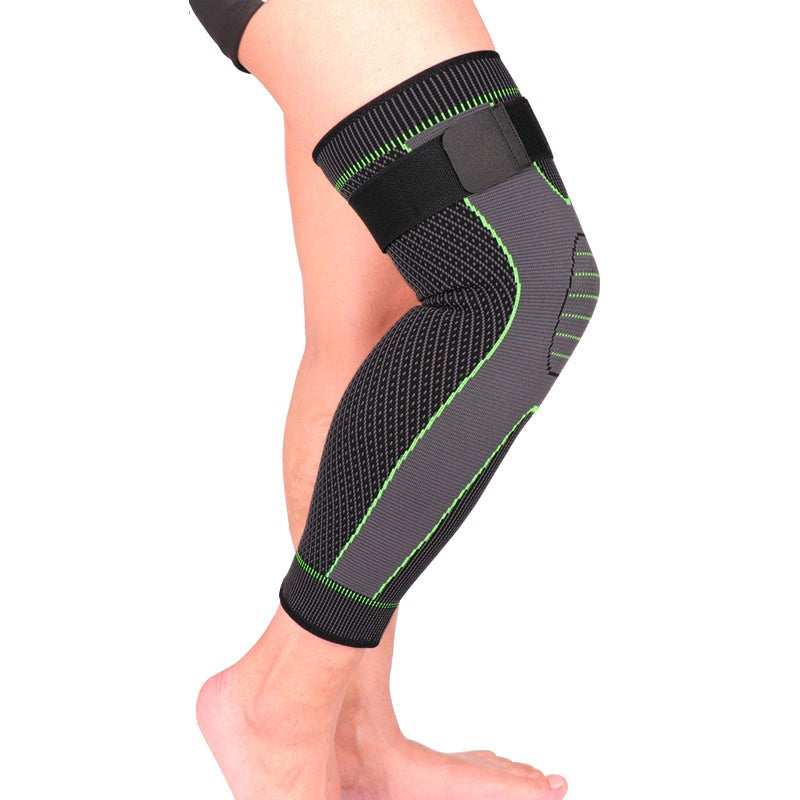OCW Long Knee Compression Brace Pads Protect Leg Swelling Pain Arthritis Relieve OCWShoes