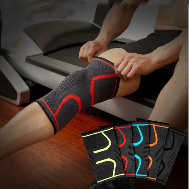 OCW 1 PC Knee Protect Compression Sleeve Comfortable Breathable Elastic Fabric Sport Support OCWShoes