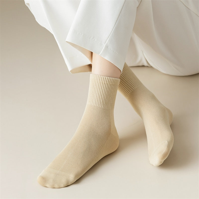 OCW Women Socks Breathable Elastic Fabric Summer Winter Comfortable OCWShoes