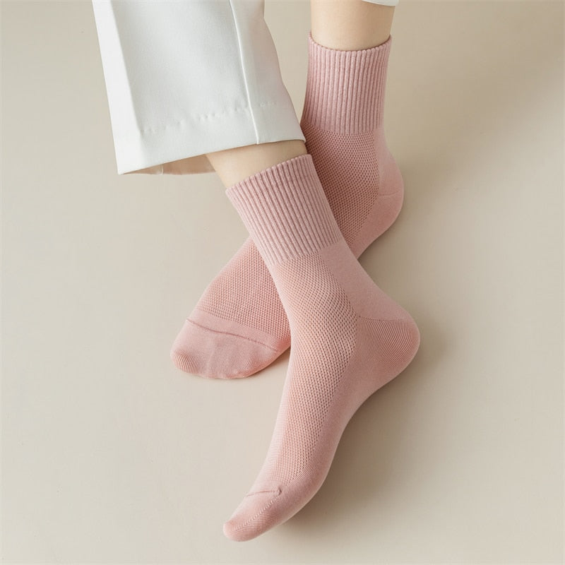 OCW Women Socks Breathable Elastic Fabric Summer Winter Comfortable OCWShoes