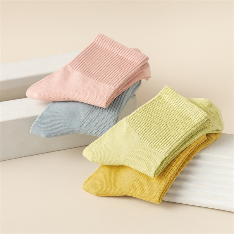 OCW Women Socks Breathable Elastic Fabric Summer Winter Comfortable OCWShoes